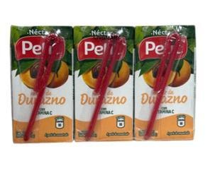 Nectar de Durazno Petit (200 ML). Caja de 8 Paquetes de 3 Unidades
