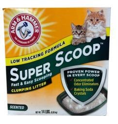 Super Scoop, Arm & Hammer, (14 LBS 6.35 KG)