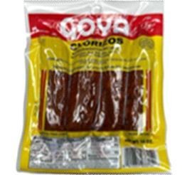 Chorizos Club Pack, Goya (14 OZ). 8 Pack de 8 Unidades Cada Uno