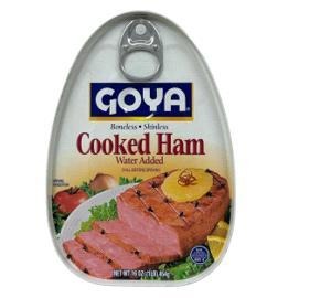 Jamón Cocido sin Hueso y sin Piel, Goya (16OZ)