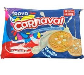 Galletas Carnaval Vainilla,Goya (14.2 OZ)