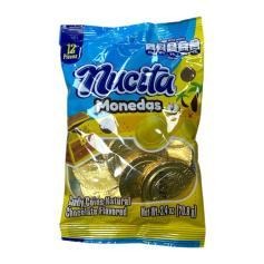 Monedas de Chocolate Doradas, Nucita (2.4 OZ)