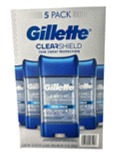 Desodorante Gillette Cool Ware (3.8 OZ). Pack 5