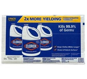 Cloro Desinfectante, Clorox, (121 OZ)