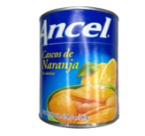 Cascos de Naranja Ancel (34 OZ)