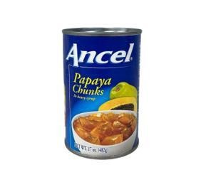 Fruta Bomba en Almibar Ancel (17 OZ)