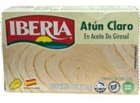Atun Claro en Aceite Girasol, Iberia (4 OZ)