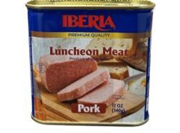 Conservas de Carnicos y Pescados Carne de Cerdo en Lata, Iberia (12 OZ)