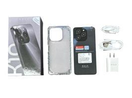 Telefono Bold K10, 128 GB, 12 GB de RAM. Accesorios: Cover, Mica, Audifonos, Cargador y Cable de Carga (Negro)