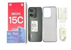 Telefono Redmi 15C, 256 GB, 16 GB de RAM. Accesorios: Cover, Cargador y Cable de Carga