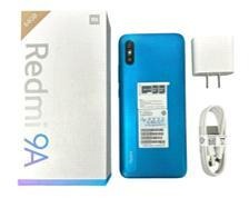 Telefono Redmi 9A, 64 GB, 4 GB de RAM. Accesorios: Cargador y Cable de Carga (Azul)