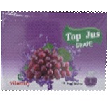 Refresco Instantaneo, Top Jus de Uva (24 Cajitas X 24 Sobres de 10G) (576 Sobres, Rinden 2 Litros Cada Uno)