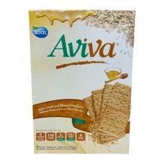 Galletas de Soda Multicereal con Miel Crackers, Aviva (12.69 OZ). 12 Cajitas de 9