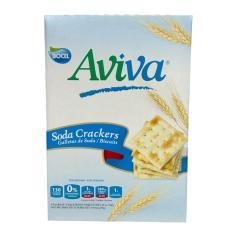 Galletas de Soda Crackers, Aviva, (9.54 OZ). 12 Cajitas de 9 Paquetes de 1.06 OZ