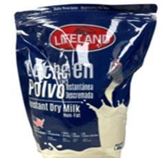 Leche en Polvo Instantanea Descremada, Lifeland (49.38 OZ)