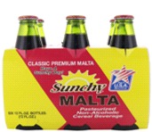 Malta Sunchy de Botella (12 OZ). Pack 6