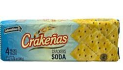 Galletas de Soda, Crakeñas (10.58 OZ). 12 Unidades de 4 Paquetes