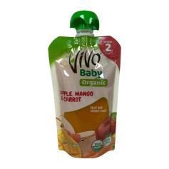 Compotas Compota Manzana, Mango, Zanahoria, Baby Organic, Vivo (35 OZ)
