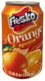 Jugo de Naranja Fresko, 30% Nectar, (330ML). Caja de 24 Unidades