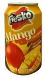 Jugo de Mango Fresko, 30% Nectar, (330ML). Caja 24 Unidades