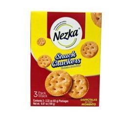 Galletas Saladitas, Snack Crakers, Nezka (6.67 OZ, 3PACK de 2.22 OZ)