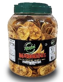 Nezka Sweet Plantain Chips Product of Ecuador Gluten Free Kosher 28 OZ