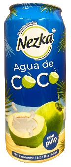 Nezka Coconut Water with Pulp 16.57 Fl OZ