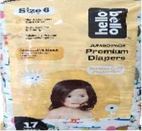 Pañales Hello Bello Tamaño 6 ( 35+ LB), 4 Pack
