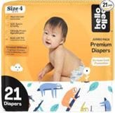 Pañales Hello Bello Tamaño 4 (22 A 37 LB), 4 Pack