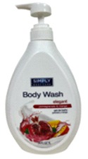 Gel de Baño. Simply. Pomegranate & Mango (1LT)