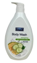 Gel de Baño. Simply. Fresh Cucumber & Melon (1LT)