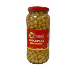 Conservas de Granos Garbanzos Guama (19 OZ) Pomo de Cristal