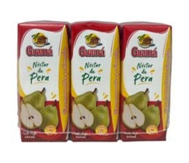 Nectar de Pera Guama (200 ML). Caja de 9 Paquetes de 3 Unidades