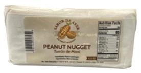Turron de Mani , Sabor de Ayer (5.5 OZ). Caja de 100 Unidades