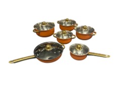 Menaje de Cocina , Color Plata , 6 Piezas