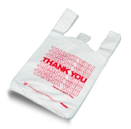 Thank You Plastic Bags Made In India 11.5X6.5X21